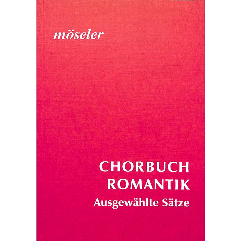 Titelbild für M 62025 - CHORBUCH ROMANTIK AUSWAHLBAND ROT PLASTIK