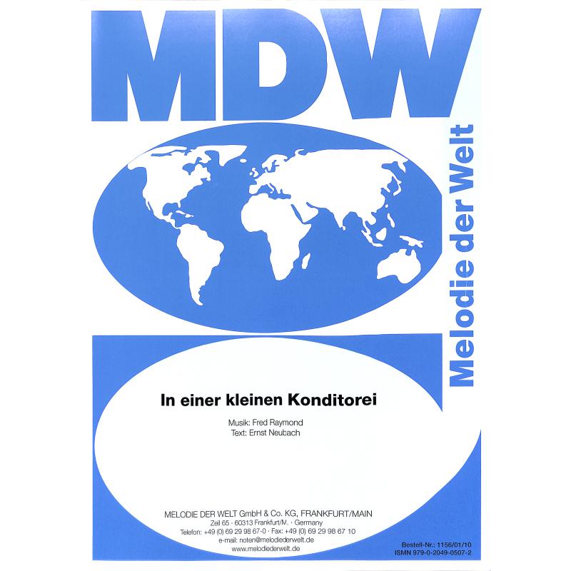 Titelbild für MDW 1156-01-10 - IN EINER KLEINEN KONDITOREI