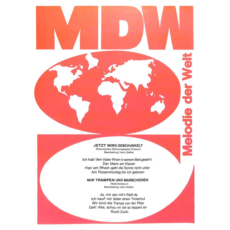 Titelbild für MDW 23386-01-10 - JETZT WIRD GESCHUNKELT + WIR TRAMPEN UND MARSCHIEREN