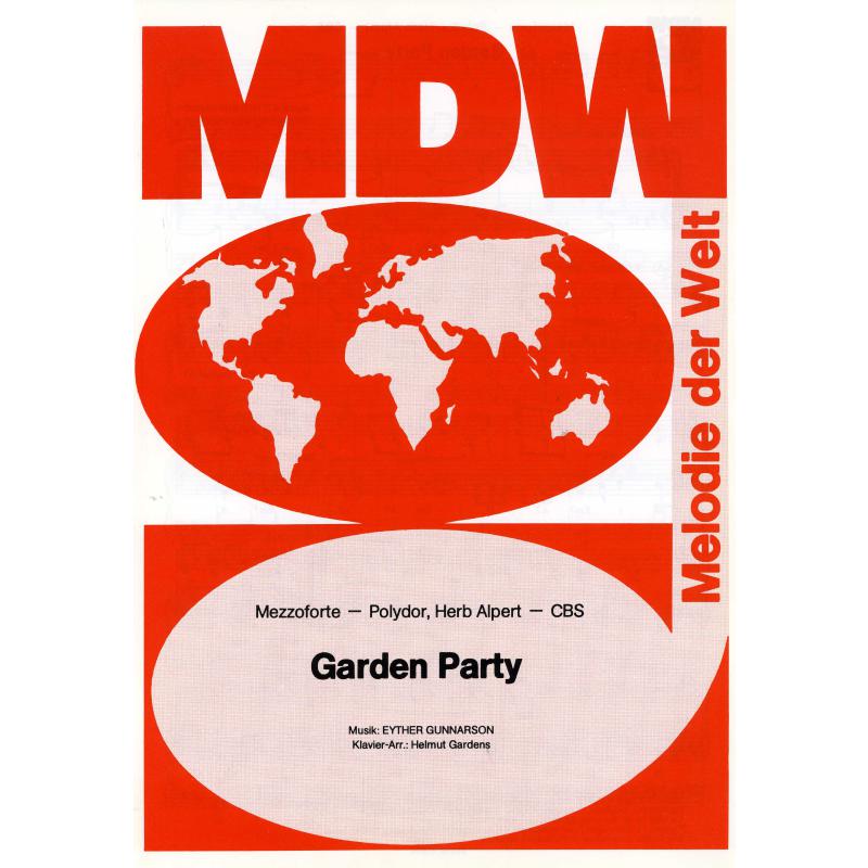 Titelbild für MDW 27411-01-10 - GARDEN PARTY