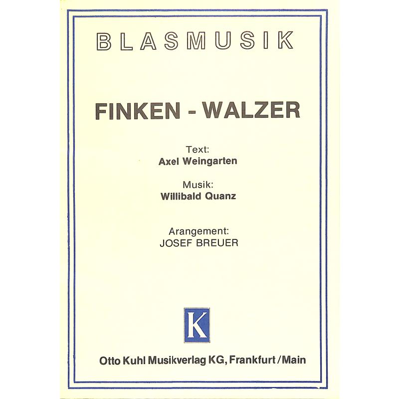Titelbild für MDW 3500164-51-35 - FINKENWALZER