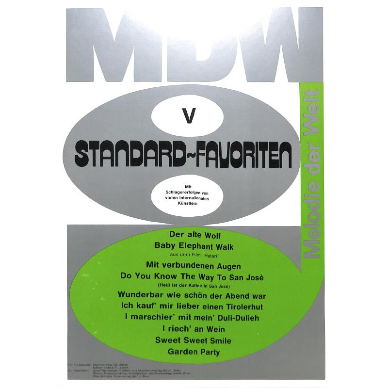 Titelbild für MDW 9000021-93-10 - STANDARD FAVORITEN V