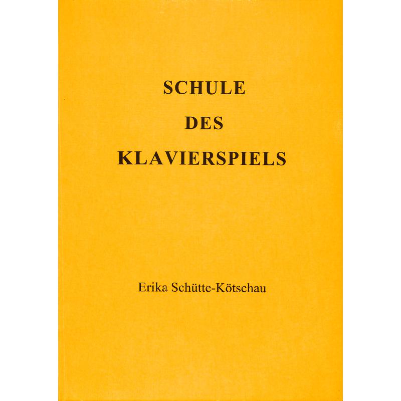 Titelbild für MDW 88888-93-10 - SCHULE DES KLAVIERSPIELS