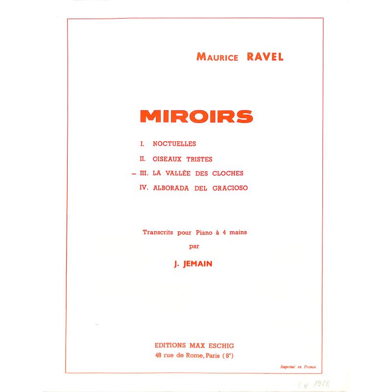 Titelbild für ME 1928 - LA VALLEE DES CLOCHES (MIROIRS 5)