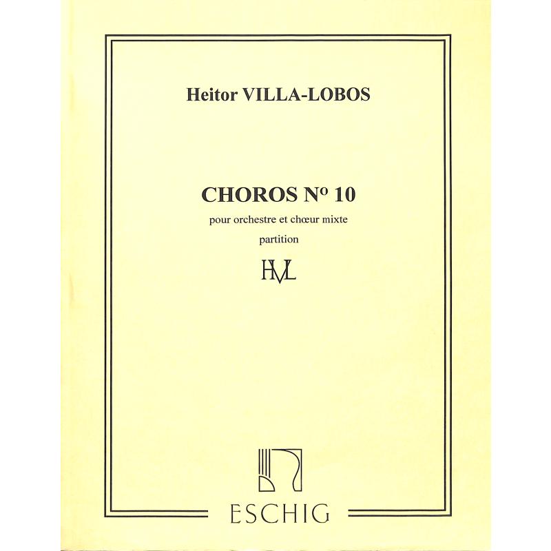 Titelbild für ME 8035 - CHOROS NR 10