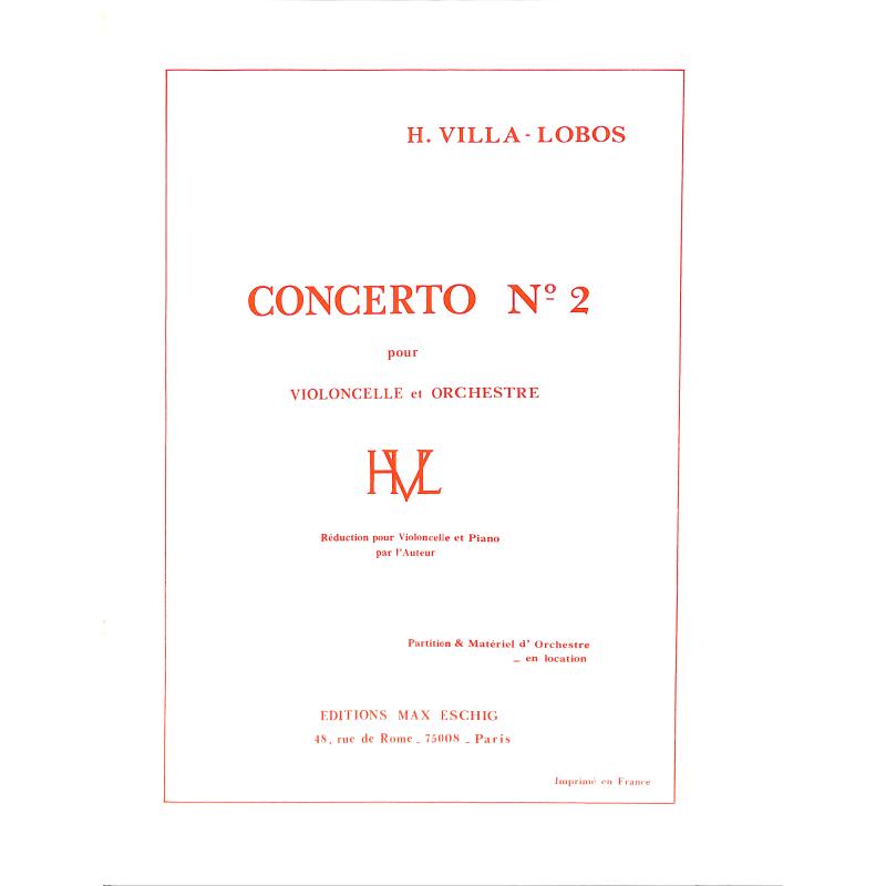 Titelbild für ME 8467 - CONCERTO 2 - VC ORCH