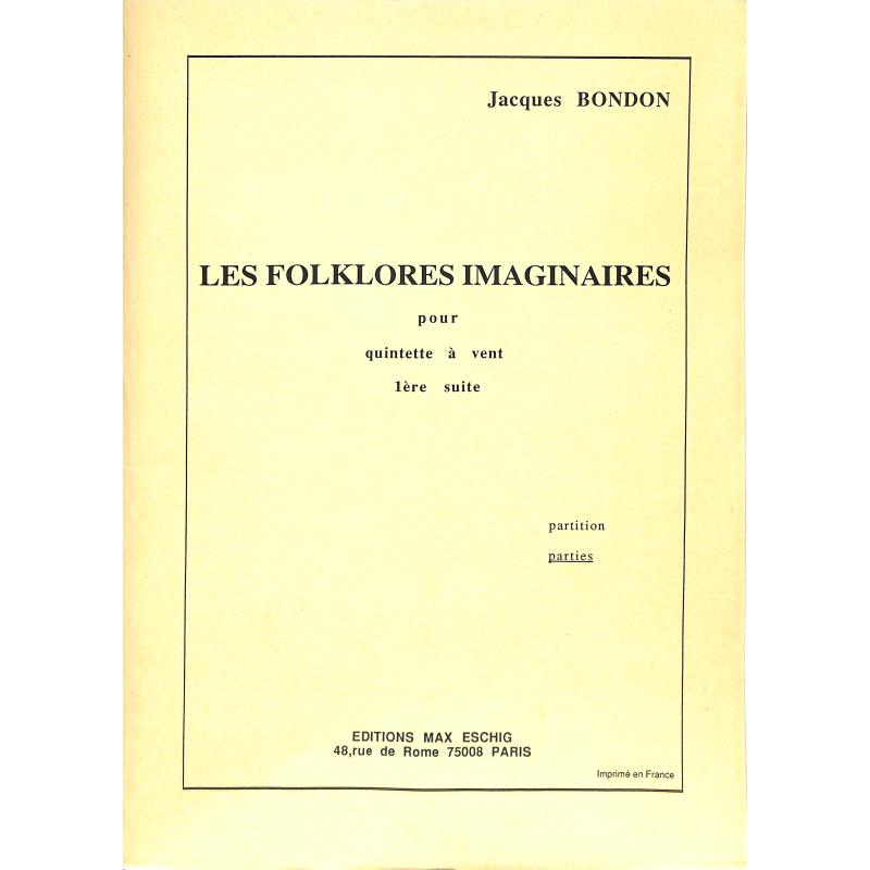 Titelbild für ME 8602 - FOLKLORES IMAGINAIRES