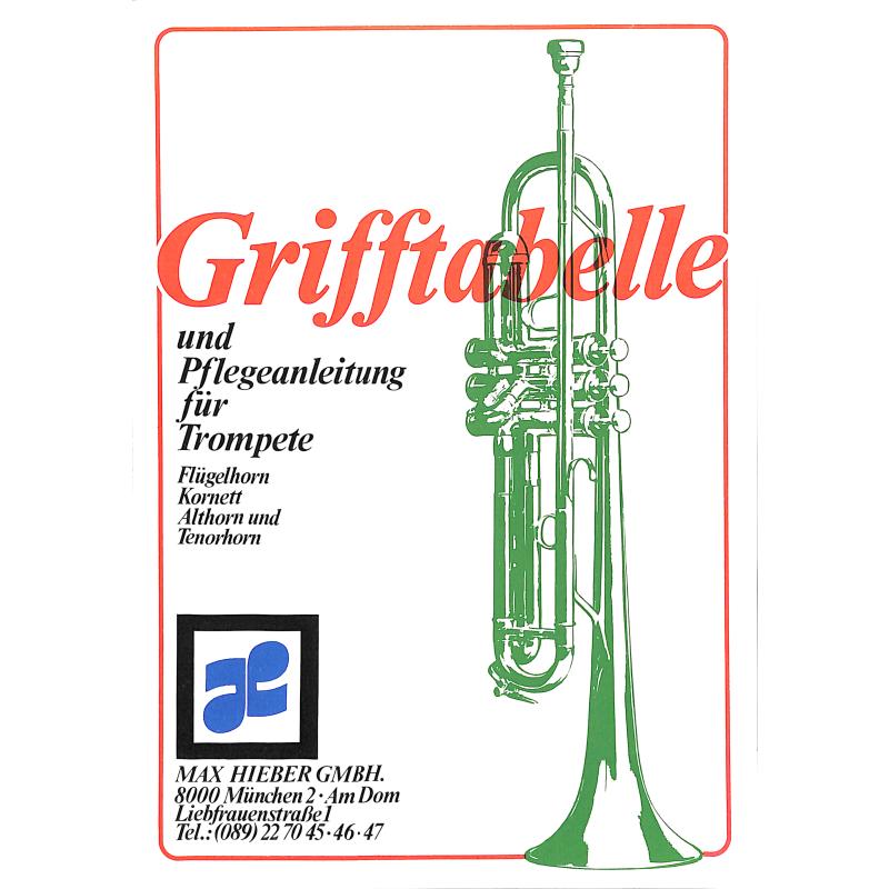 Titelbild für MH 0033 - GRIFFTABELLE TROMPETE