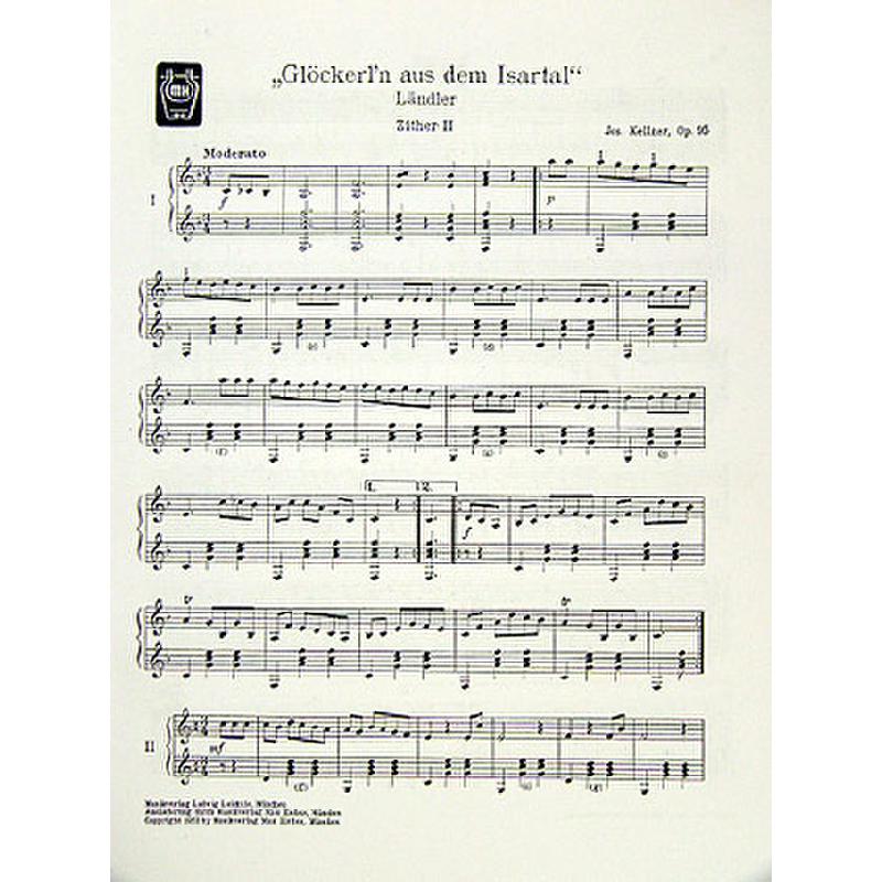 Titelbild für MH 2057B - GLOECKERL'N AUS DEM ISARTAL