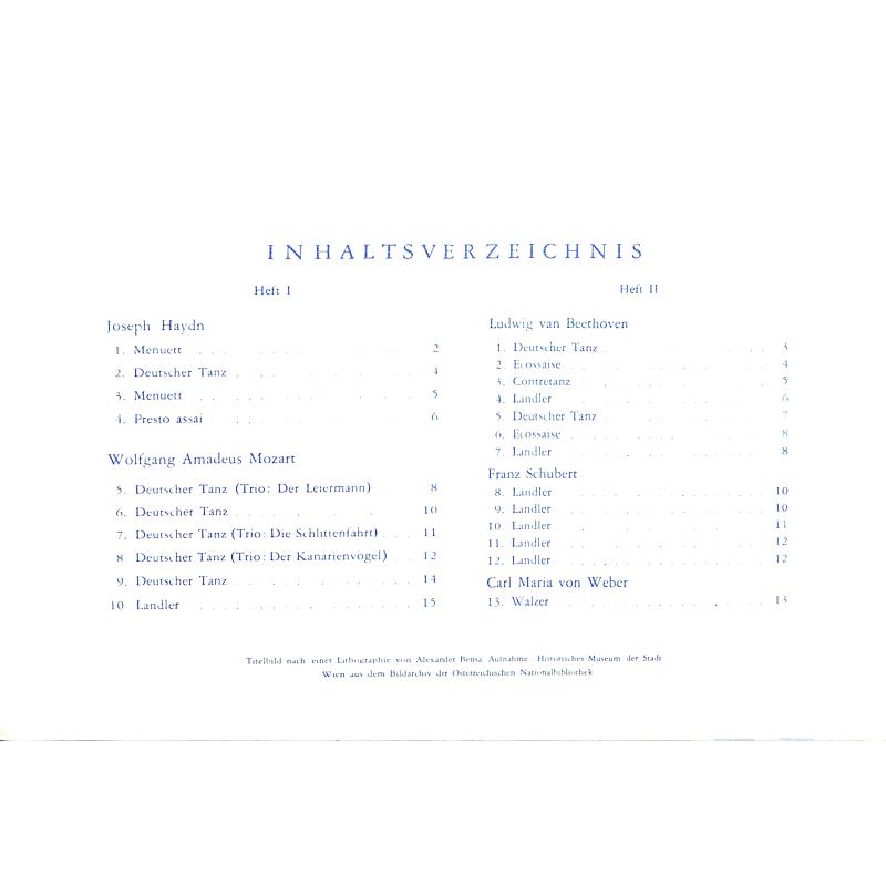 Notenbild für MOE 2068 - KLASSISCHE TANZWEISEN 2