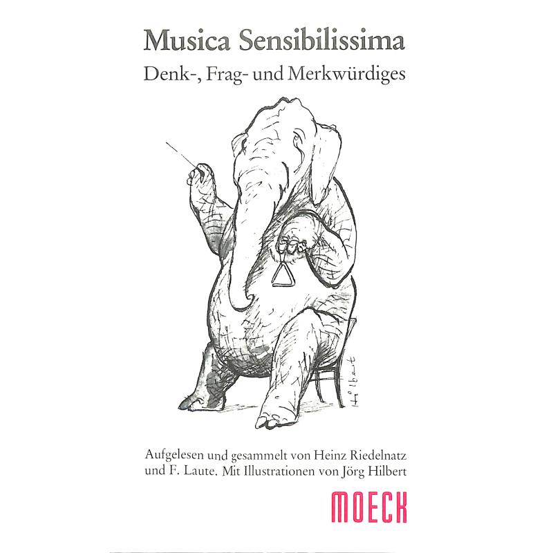 Titelbild für MOE 4051 - MUSICA SENSIBILISSIMA (CARTOON)