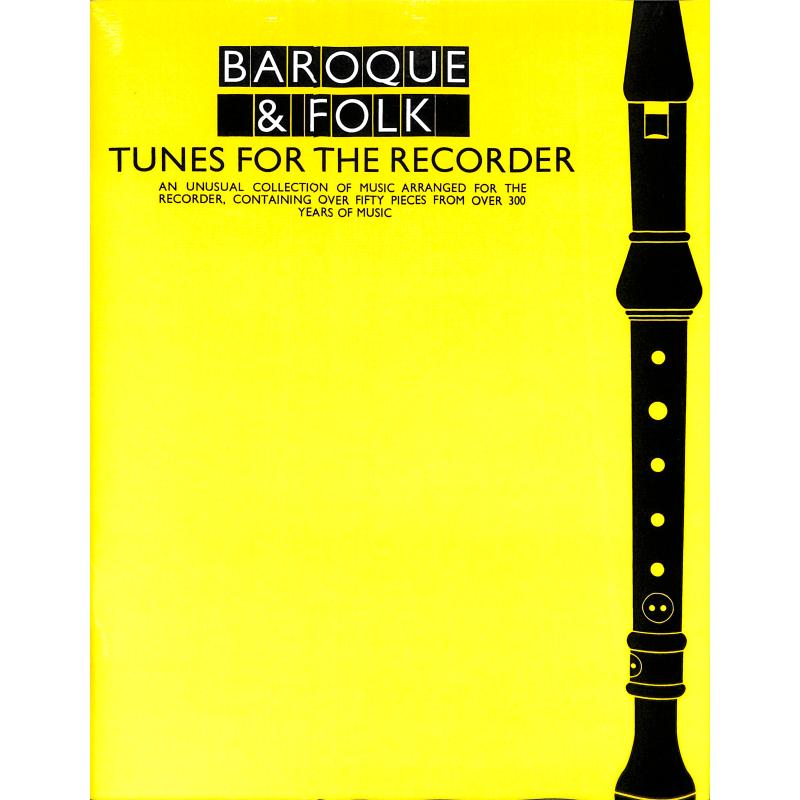 Titelbild für MSAM 17948 - BAROQUE + FOLK - TUNES FOR THE RECORDER