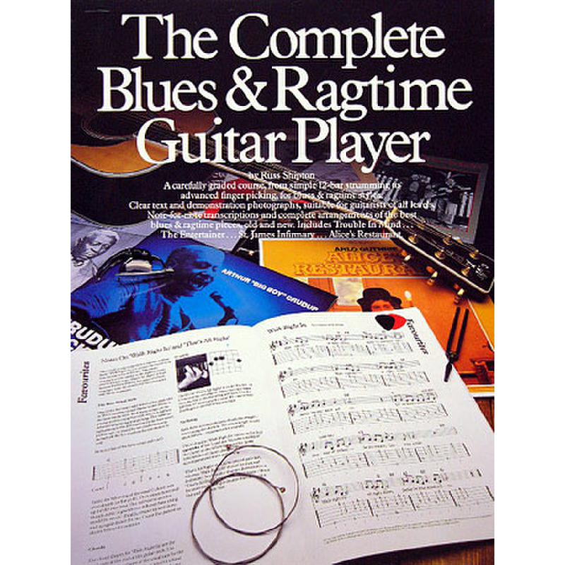 Titelbild für MSAM 62910 - COMPLETE BLUES & RAGTIME GUITAR PLAYER