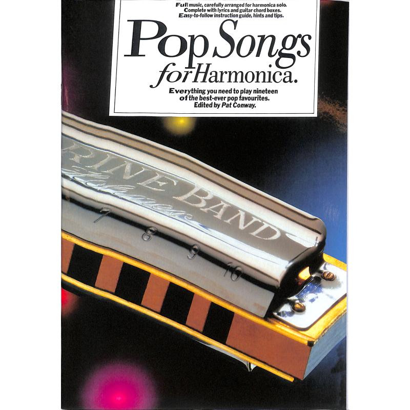 Titelbild für MSAM 87044 - POP SONGS FOR HARMONICA