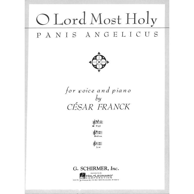 Titelbild für GS 28952 - PANIS ANGELICUS