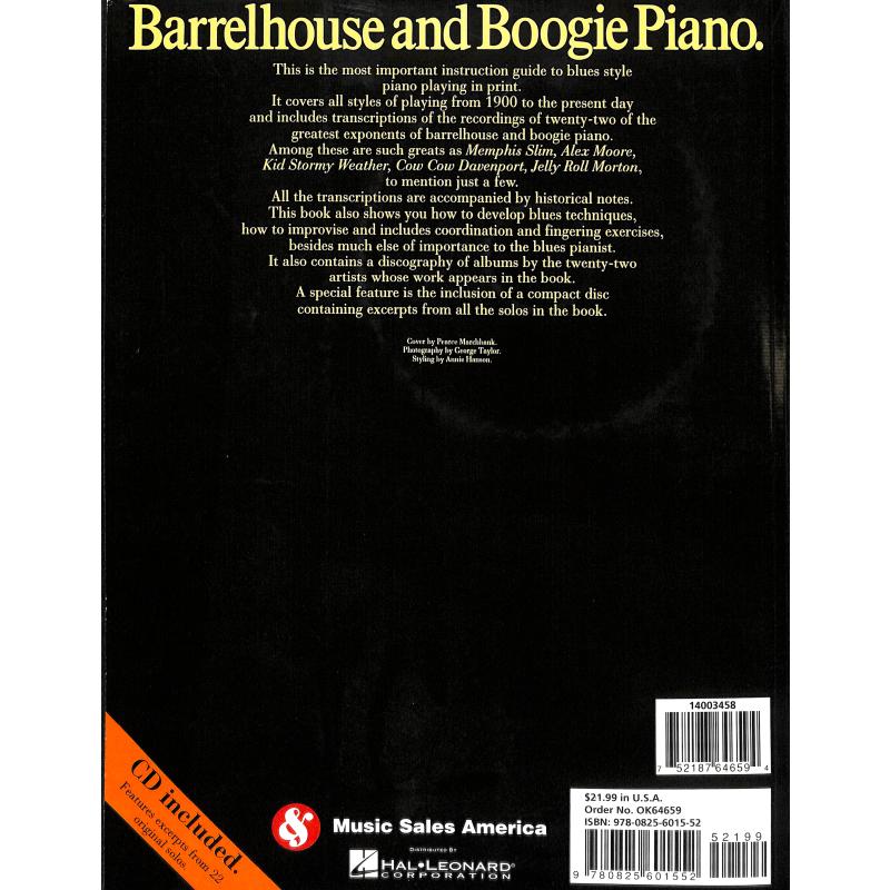 Notenbild für MSOK 64659 - BARRELHOUSE + BOOGIE PIANO