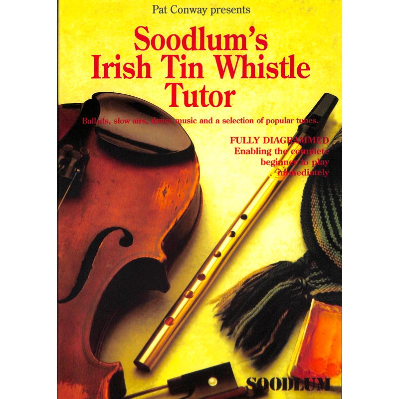 Titelbild für MSWN 10382 - SOODLUM'S IRISH TIN WHISTLE TUTOR 1