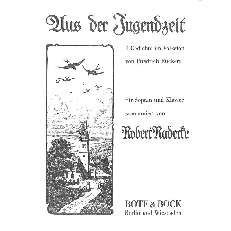 Titelbild für BOTE 1454 - AUS DER JUGENDZEIT - 2 GEDICHTE IM VOLKSTON