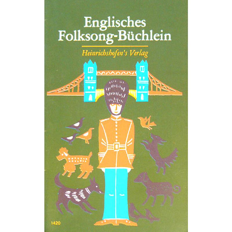 Titelbild für NB 1420 - ENGLISCHES FOLKSONGBUECHLEIN