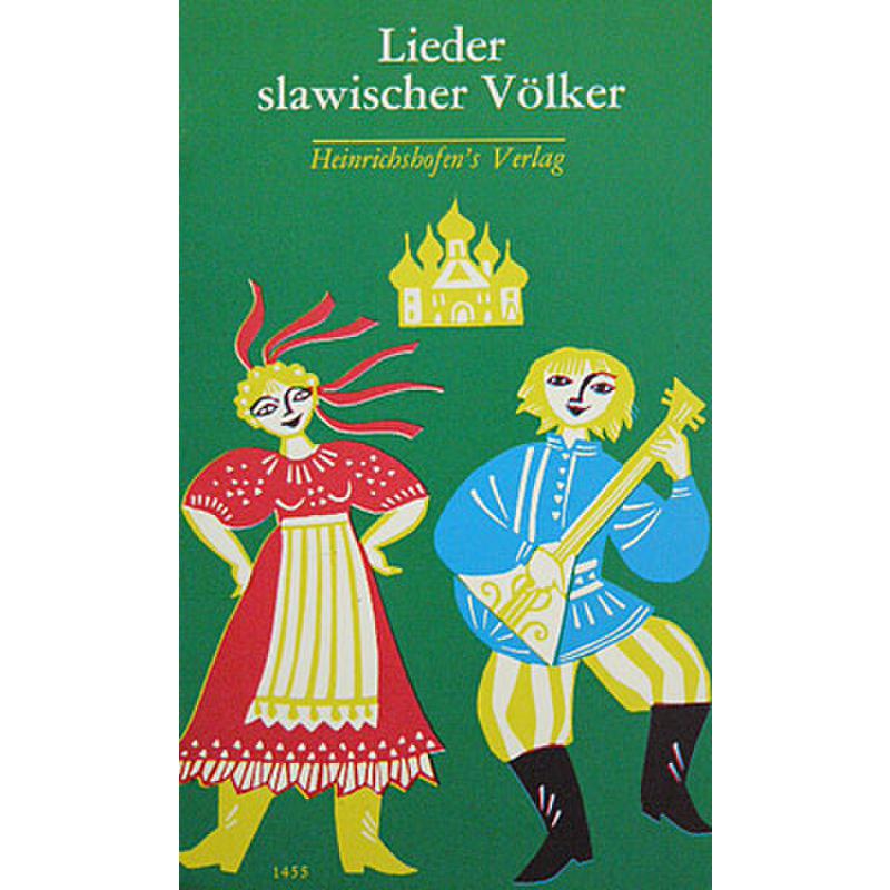 Titelbild für NB 1455 - LIEDER SLAWISCHER VOELKER