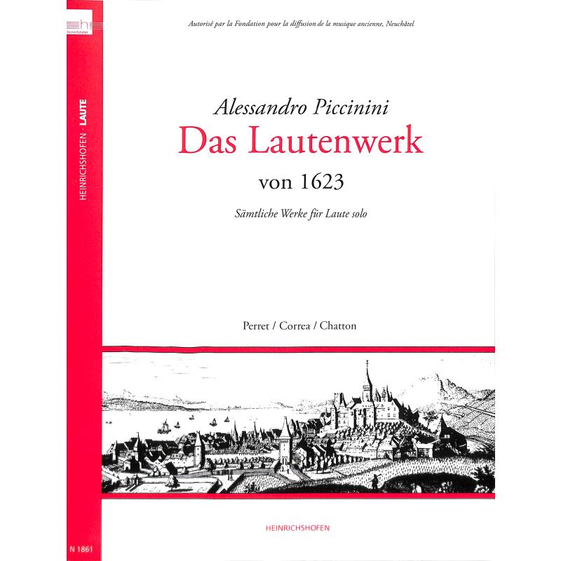 Titelbild für N 1861 - DAS LAUTENWERK VON 1623