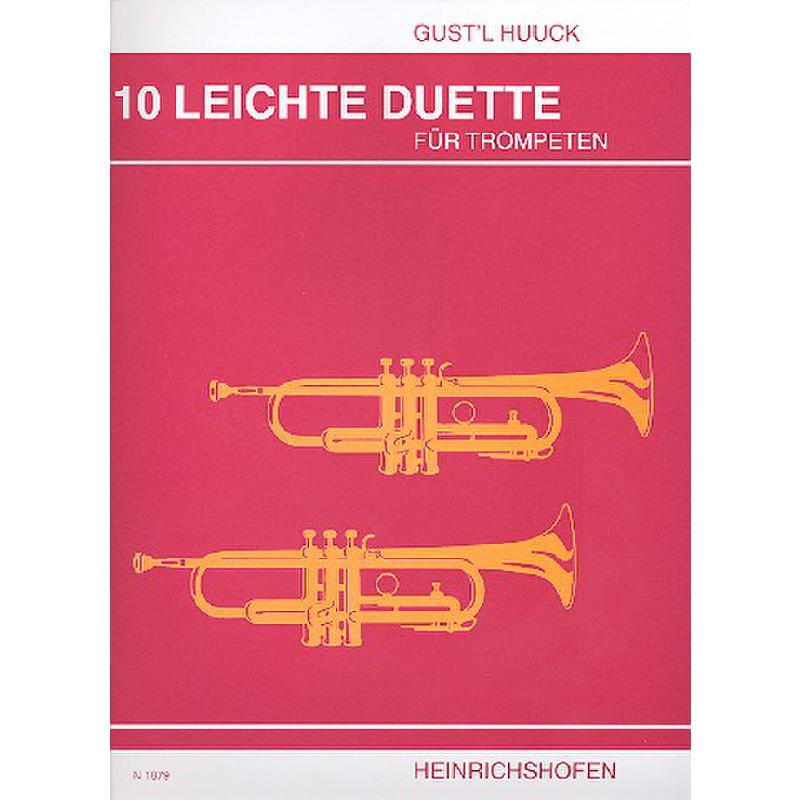 Titelbild für N 1879 - 10 LEICHTE DUETTE