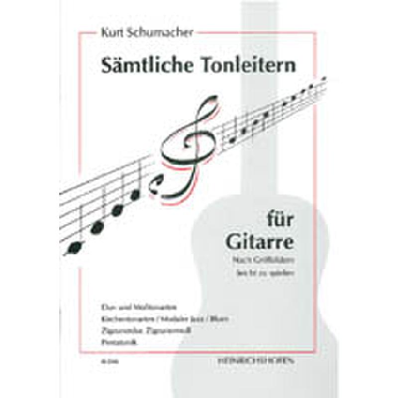 Titelbild für N 2245 - SAEMTLICHE TONLEITERN