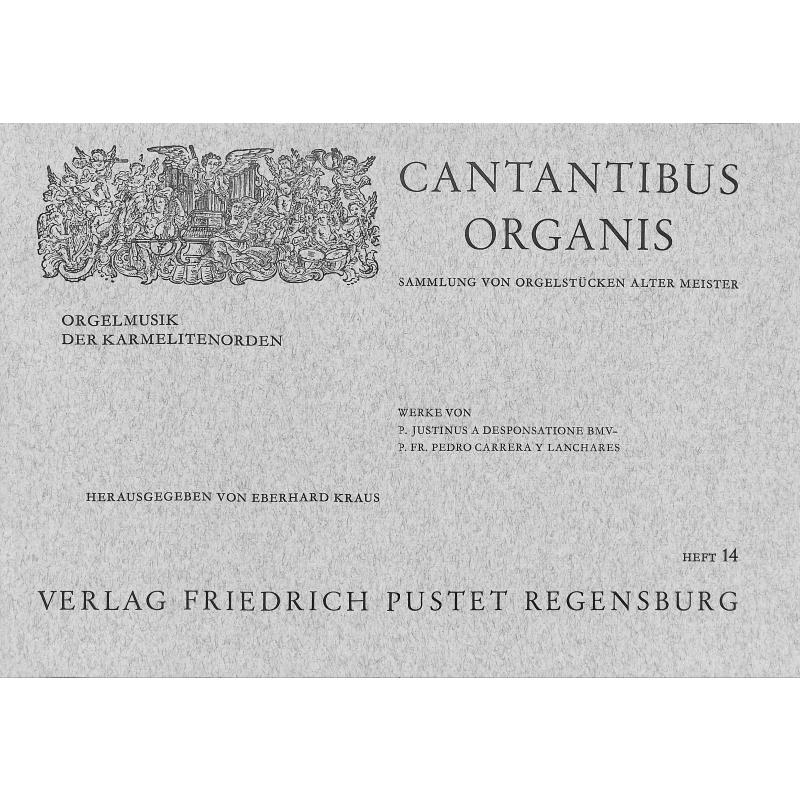 Titelbild für N 3474 - CANTANTIBUS ORGANIS 14