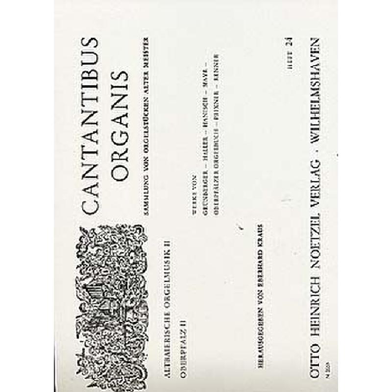 Titelbild für N 3559 - CANTANTIBUS ORGANIS 24