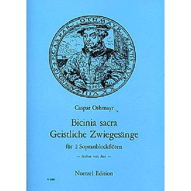 Titelbild für N 3680 - BICINIA SACRA