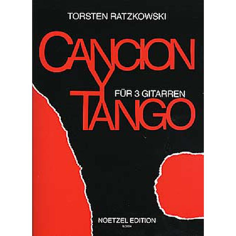 Titelbild für N 3694 - CANCION Y TANGO