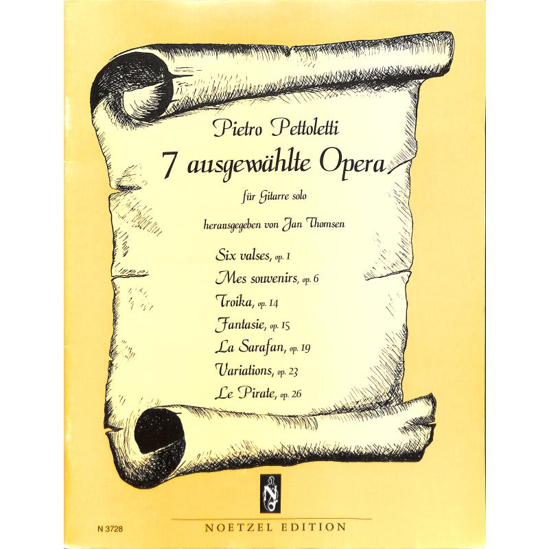 Titelbild für N 3728 - 7 AUSGEWAEHLTE OPERA