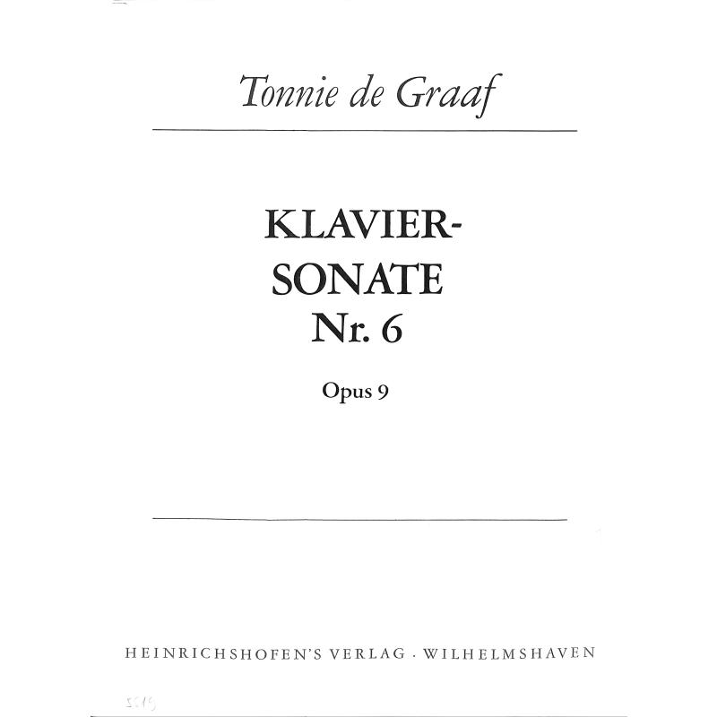 Titelbild für N 5519 - SONATE OP 9/6