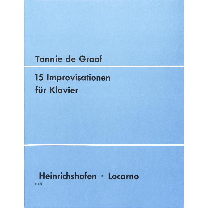 Titelbild für N 5531 - 15 IMPROVISATIONEN
