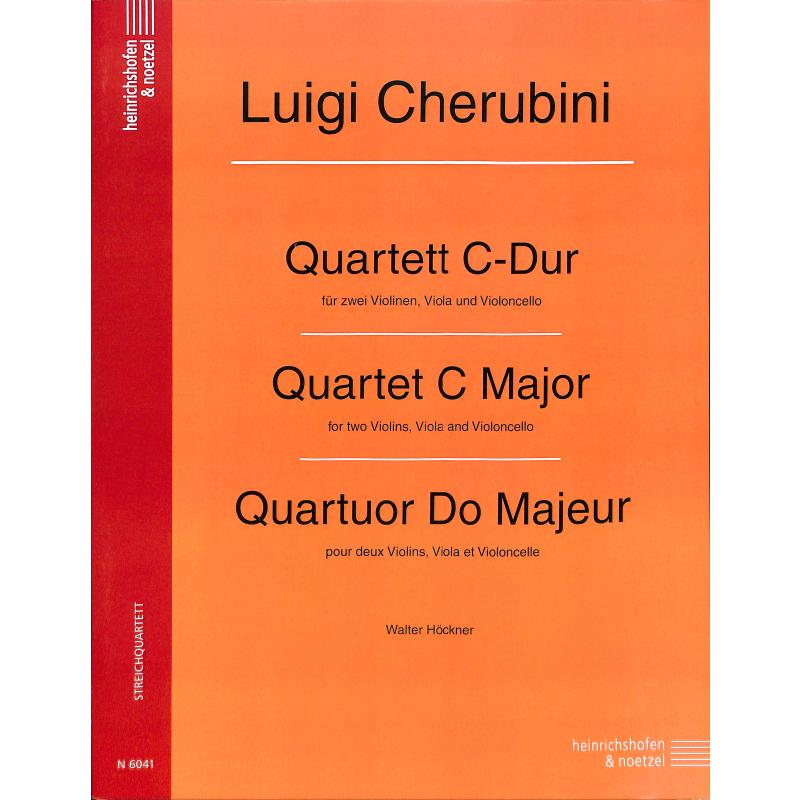 Titelbild für N 6041 - QUARTETT C-DUR