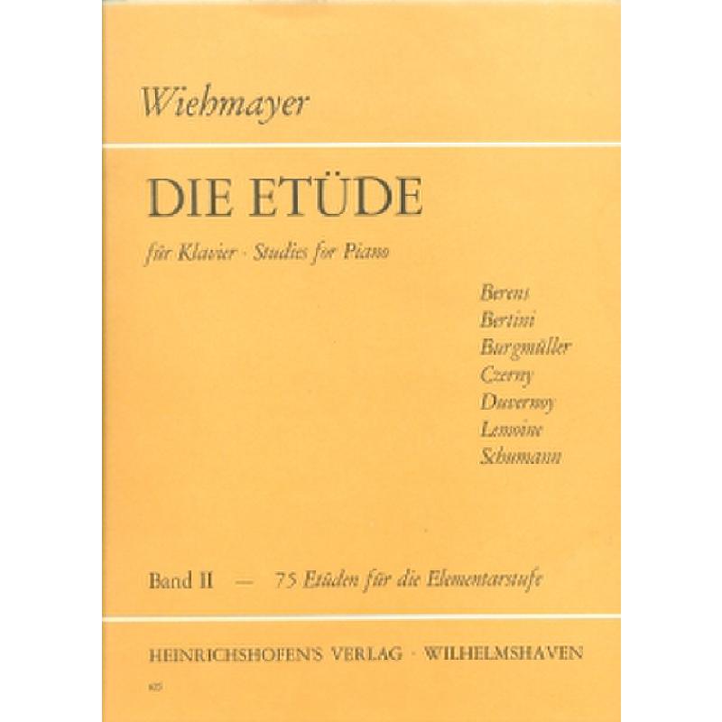 Titelbild für N 625 - DIE ETUEDE 2