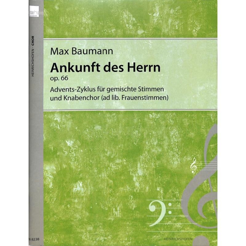 Titelbild für N 8238 - ANKUNFT DES HERRN OP 66