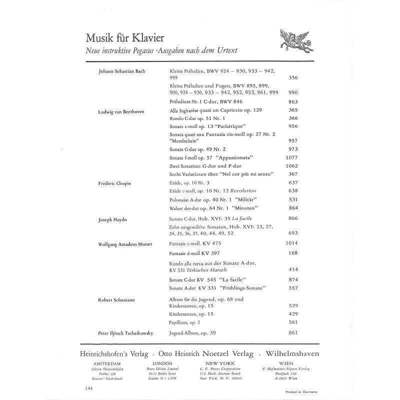 Notenbild für N 973 - SONATE 20 G-DUR OP 49/2 (FACILE)