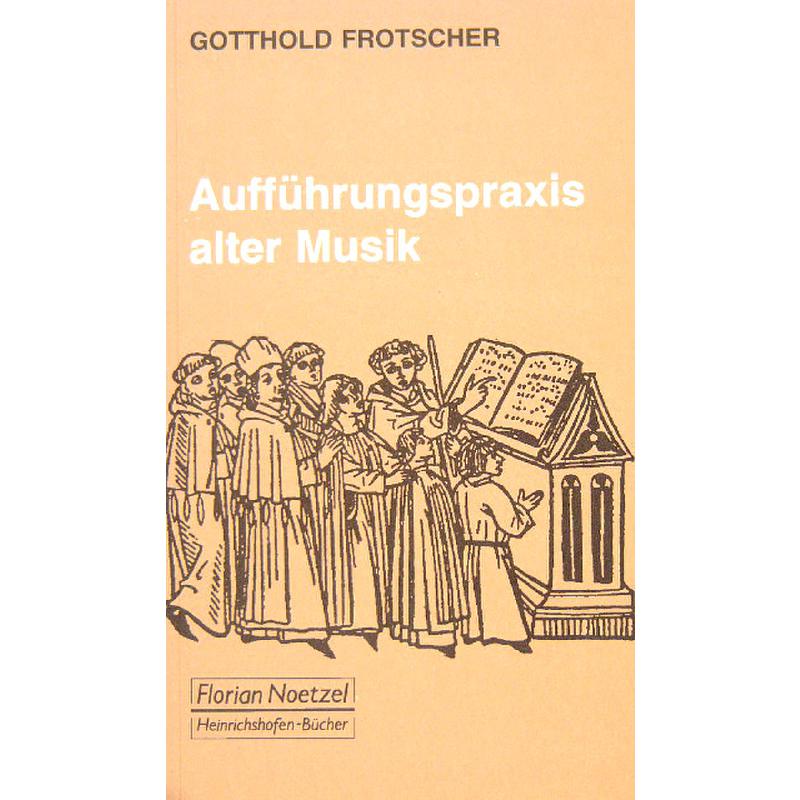 Titelbild für NB 0072 - AUFFUEHRUNGSPRAXIS ALTER MUSIK