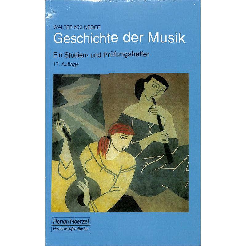 Titelbild für NB 0157 - GESCHICHTE DER MUSIK