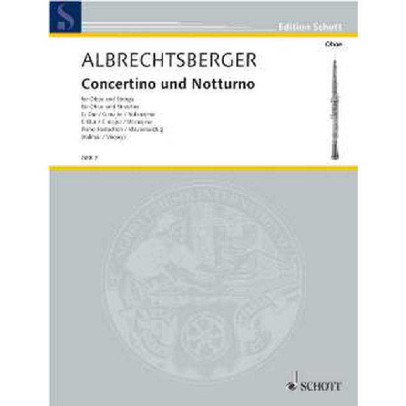 Titelbild für OBB 2 - CONCERTINO + NOTTURNO