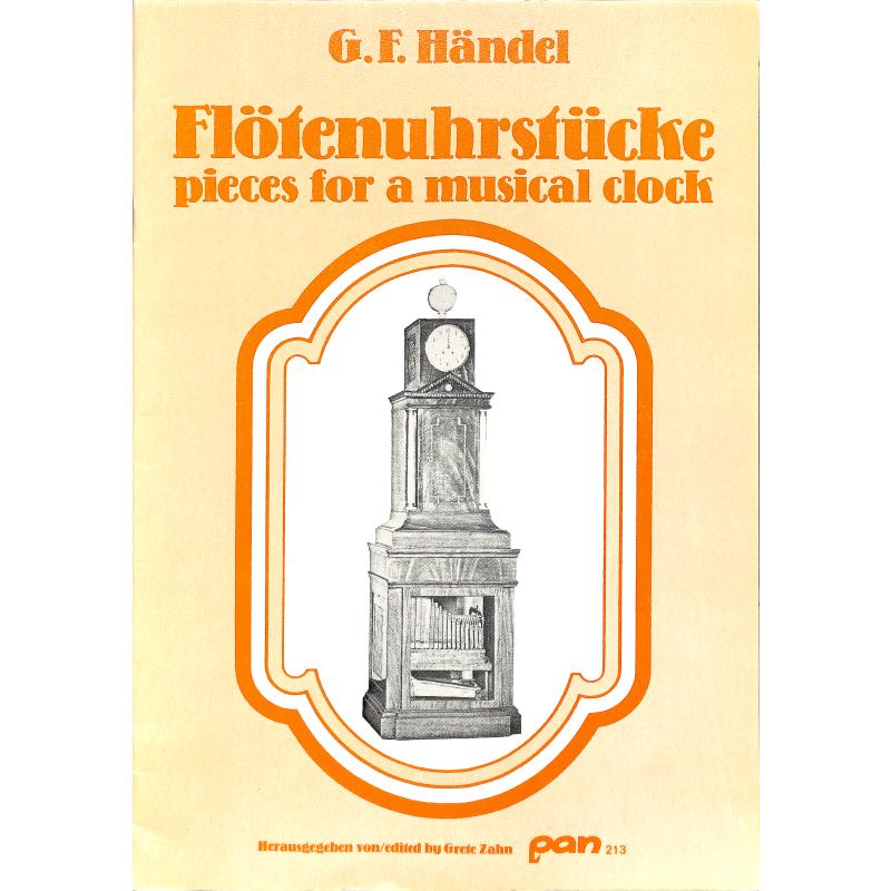 Titelbild für PAN 213 - FLOETENUHRSTUECKE - PIECES FOR A MUSICAL CLOCK