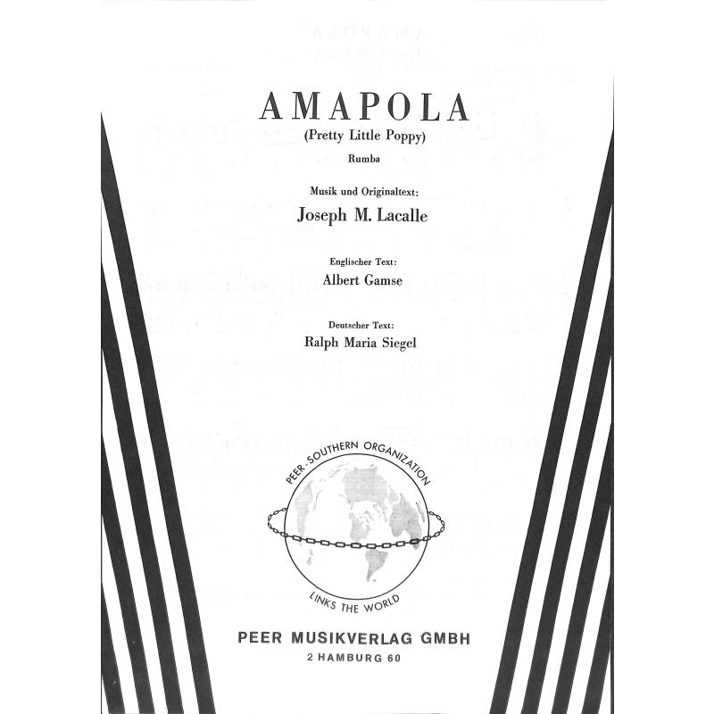 Titelbild für PMV 11502 - Amapola