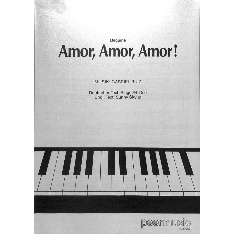 Titelbild für PMV 11504 - Amor amor amor