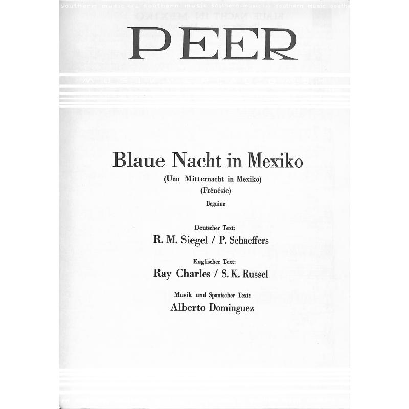 Titelbild für PMV 11527 - Frenesi