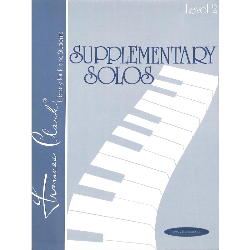 Titelbild für SBM 0106 - Supplementary solos stufe 2