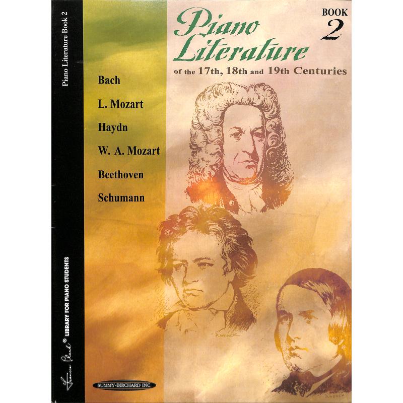 Titelbild für SBM 0126 - Piano literature 2