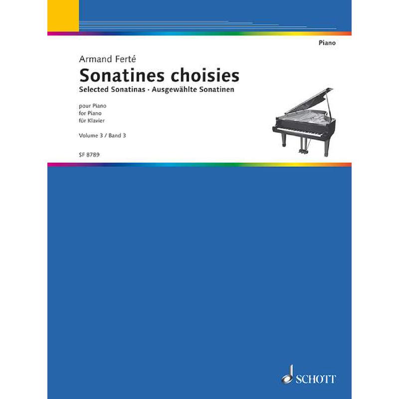 Titelbild für SF 8789 - SONATINES CHOISIES 3
