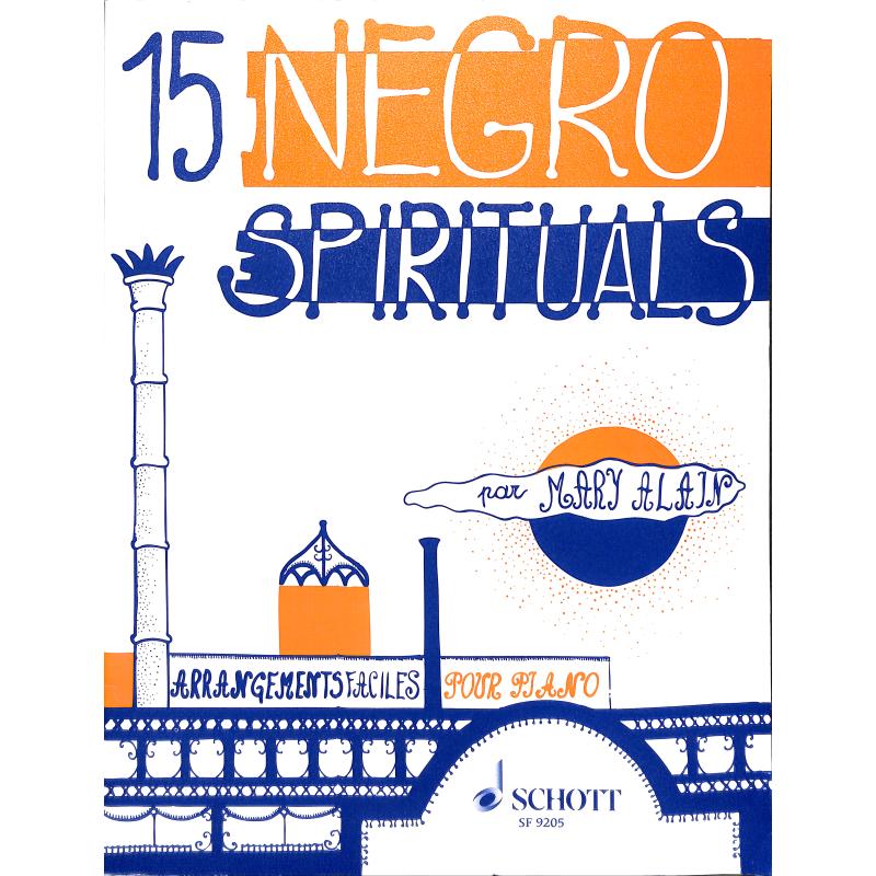 Titelbild für SF 9205 - 15 NEGRO SPIRITUALS
