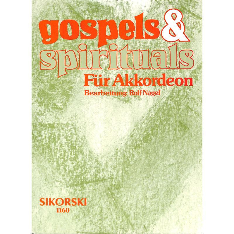 Notenbild für SIK 1160 - GOSPELS + SPIRITUALS